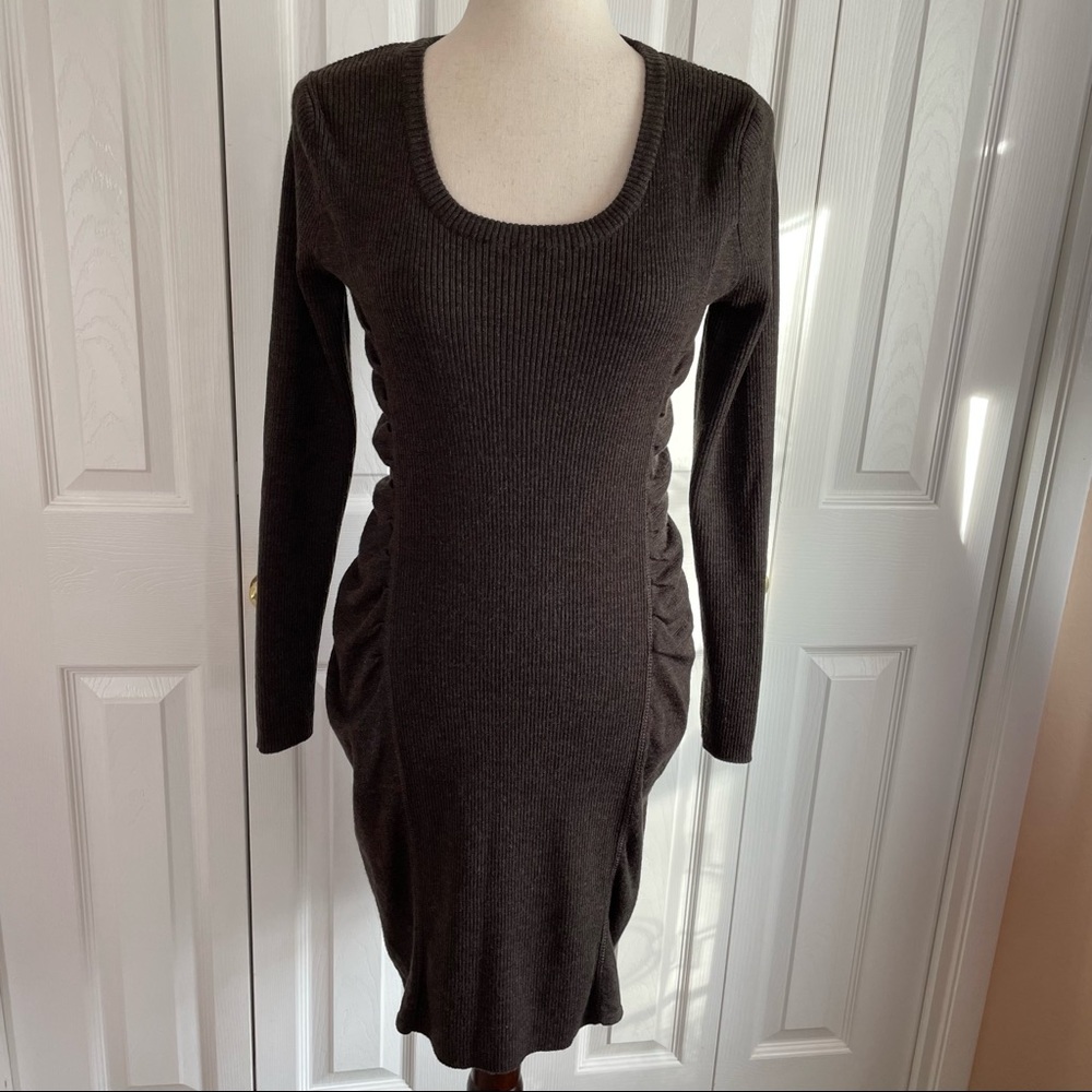 Calvin Klein ruched dress size M